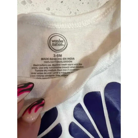 wonder nation mermaid onepiece 3-6 months - Picture 3 of 3